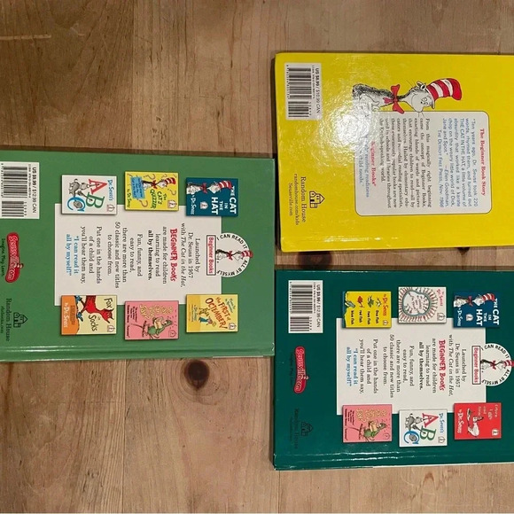 NWT Set of 3 Dr. Seuss Children’s Book Beginner I can Read Books - Picture 2 of 12